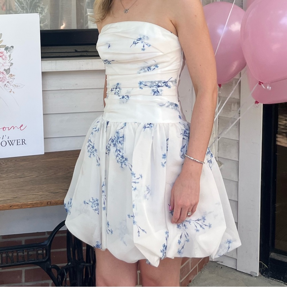 Strapless Jenny Yoo Ada Bridal Mini